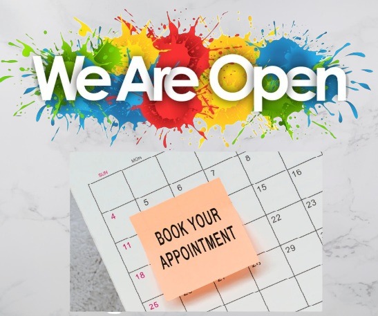 We are open image